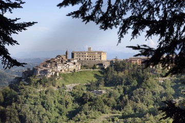 Fototapeta na wymiar Vista di San Vito Romano