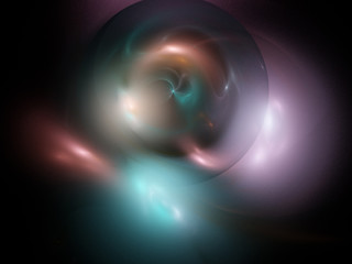 Abstract fractal background