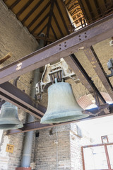 Obraz premium old bell in a Christian church, Toledo, Spain