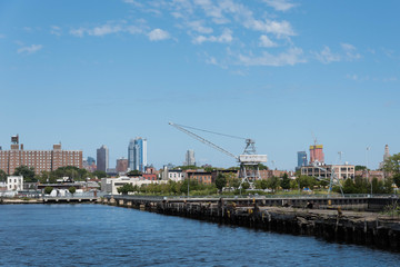 Fototapeta na wymiar Red Hook Skyline