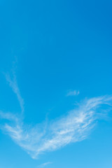 image of blue clear sky for background usage.