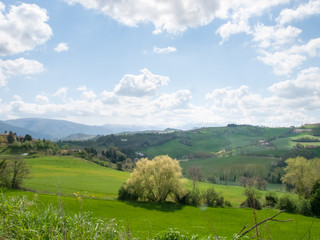 Panorama of the Apennine
