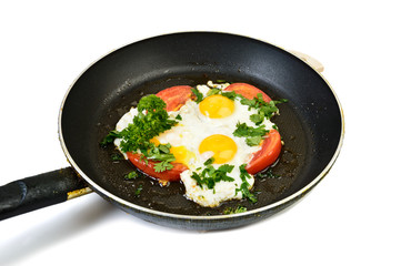 eggs with vegetables