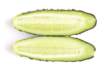 Cucumber slices