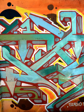 Graffiti 3461 - Aritmetica hip hop