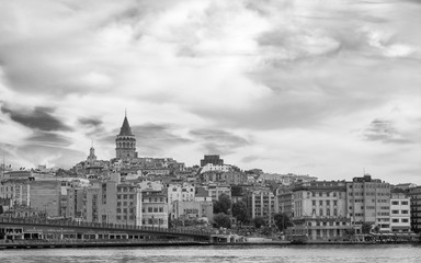 Cityscape of Beyoglu Area, Istanbul, Turkey