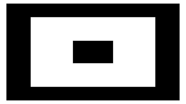 ultra HD 4k video of Concentric squares and circles animation on a black background.
Great for keying or masking and used as wipe transition as alpha channel
