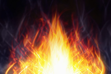 Red fire