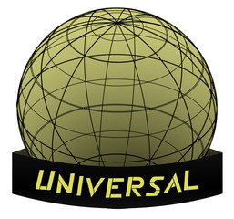 3d universal globe