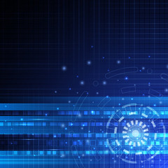 Vector digital speed technology, abstract background