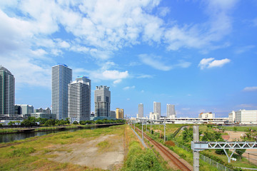 Fototapeta premium 横浜ポートサイド地区