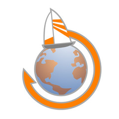 Around the World in boat