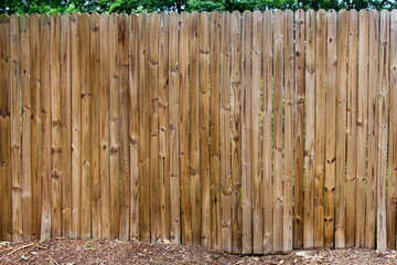 wood fence