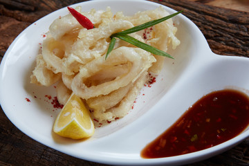 Deep Fried Calamari Rings