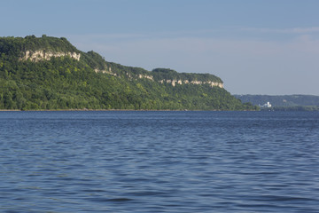 Naklejka premium Mississippi River Scenic