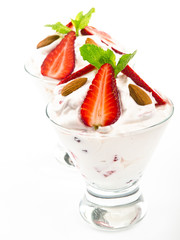 Strawberry cream