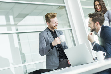 Young people in the office