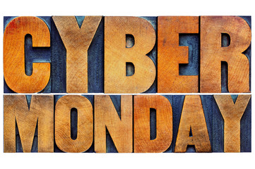 Cyber Monday - internet shopping concept