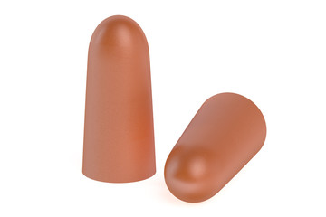 orange earplugs