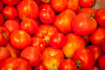 Background from tomatoes