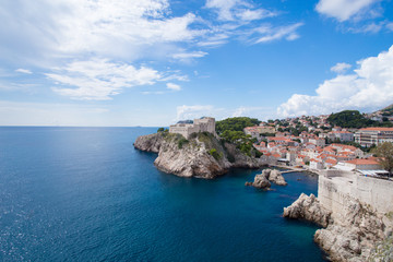 Fototapeta na wymiar Coast of Dubrovnik, Croatia