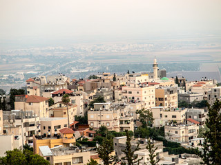 Fototapeta premium Arab village near Nazareth, Lower Galilee