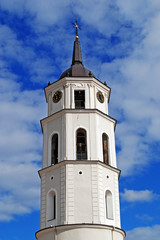 Fototapeta na wymiar Vilnius Cathedral belfry