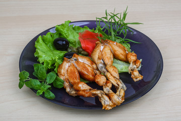 Roasted Frog legs