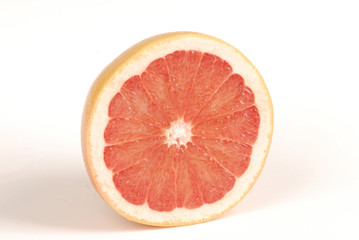 Fototapeta na wymiar juicy red grapefruit 