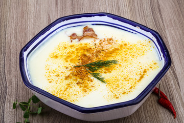 Cheese soup