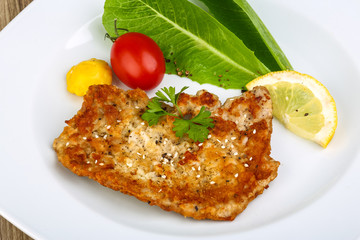 Pork schnitzel