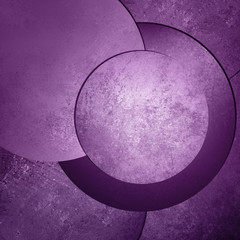 purple background abstract art design, modern style with vintage background texture, circle button or blank round layout with text room for web design background, product display
