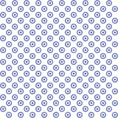 Бесшовный узор со звездой в круге на белом фоне