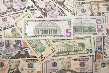 Background of USA bank notes