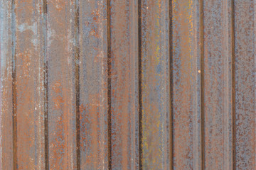 Old rusty zinc background
