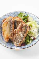 さんまの竜田揚げ