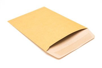 blank brown envelope for documents