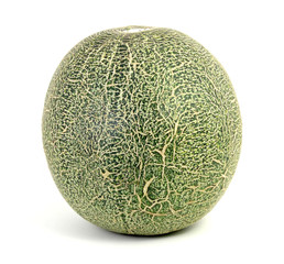 melon isolated on white background