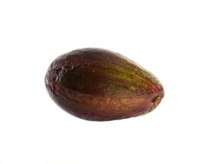 Avocado isolated on white background
