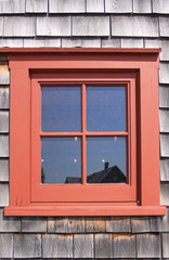 Red window