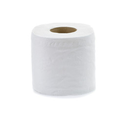 White tissue paper on white background