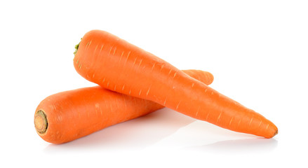 Carrot isolated on the white background