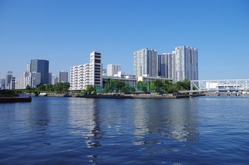 Fototapeta na wymiar 天王洲運河