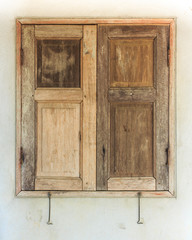 Vintage Style Wooden Window.