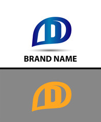 Letter D logo design
