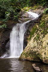 Krok E Dok Waterfall in Rainforest, Thailand.