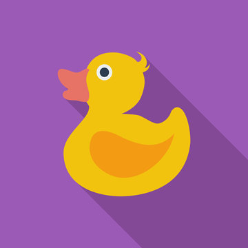Duck flat icon