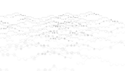 Abstract tech background. Futuristic technology interface. Vector for business solution