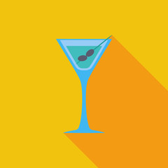 Martini single icon.