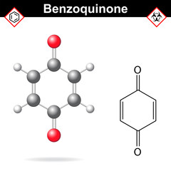 Benzoquinone molecular structure